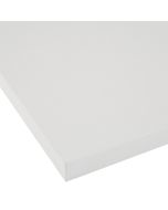 WHITE MELAMINE SHELVING 12" X 96"