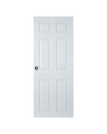 GRAINED 6 PANEL MOULDED DOOR 2'3" X 6'6" X 35MM - COL23