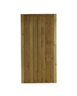 BAB50.9 BABINGTON GATE TREATED GREEN FEATHEREDGE 0.9M W X 1.76M H