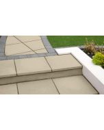 (C) SAXON PAVING COARSE BUFF 300MM X 300MM X 35MM