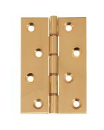 J14833 ECLIPSE DOUBLE PHOSPHUR BRONZE WASHERED BRASS HINGE 102 X 67MM PBL - [PAIR]