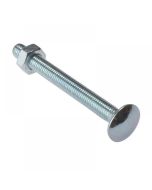 TIMCB1075 FORGEFIX BZP STL CARR BOLT/NUT SQCUP HEX BOLT/NUT 75MM X M10