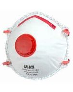 SCAN SCAPPEP3MVD MOULDED VALVED DISPOSABLE MASKS FFP3  [PK-2]