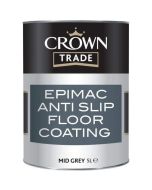 (C) 5017786 CROWN TRADE EPIMAC CONCRETE FLOOR PAINT MID GREY 5LTR