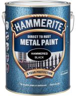 5084795 HAMMERITE HAMMERED METAL PAINT BLACK 2.5LTR