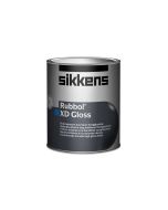 5060366 SIKKENS RUBBOL XD GLOSS WHITE 1LTR