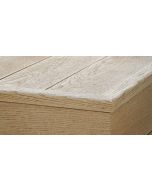 MILLBOARD MEBB360D BULLNOSE BOARD SMOKED DRIFTWOOD 3600MM X 150MM X 32MM