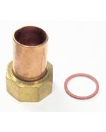 25292 TECTITE S/STEEL TS3 STRAIGHT MALE CONNECTOR 22MM X 3/4"