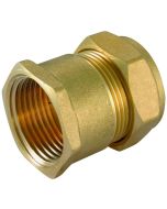 CCFI1014 TESLA 10MM X 1/4" FEMALE STRAIGHT COUPLING BRASS