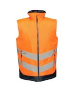 TRA840-5LV REGATTA HI-VIS PRO INSULATED BODYWARMER ORANGE XL