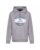 TRF700-95J70 REGATTA BRANDED HOODIE ROCK-GREY LARGE