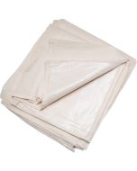 (C) 17032010 COTTON TWILL / POLYTHENE BACKING DUST SHEET 3.6M X 2.7M