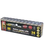 L/HBATAA24 LIGHTHOUSE AA BATTERIES (PK-24)