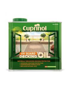 *CLEARANCE* 5380729 CUPRINOL UV GUARD DECKING OIL WALNUT 2.5LTR