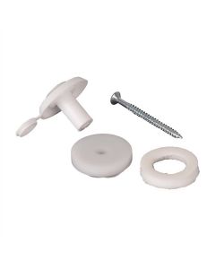 76567 COROTHERM SUPER FIXING BUTTON PACKS WHITE (PK 10)