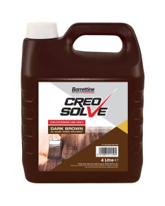 CRSD004 BARRETTINE CREOSOLVE DARK BROWN 4LTR