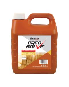 CRSL004 BARRETTINE CREOSOLVE LIGHT BROWN 4LTR