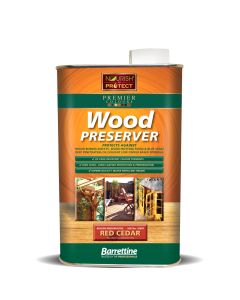 WORC005 BARRETTINE WOOD PRESERVER RED CEDAR 5LTR