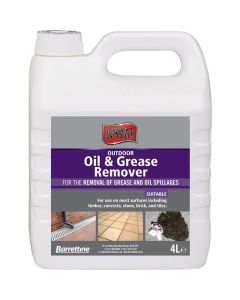 KOGR004 BARRETTINE KNOCK OUT OIL AND GREASE REMOVER 4LTR