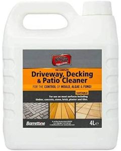 DECL004 BARRETTINE KNOCK OUT DRIVEWAY,DECKING & PATIO CLEANER 4LTR