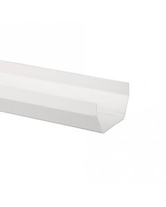 (C) BRETT MARTIN BR051A SQUARE GUTTER 2M WHITE