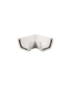 BRETT MARTIN BR058A SQ GUTTER 90 DEGREE ANGLE WHITE