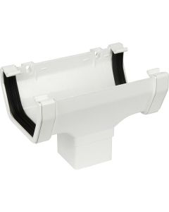 BRETT MARTIN BR055A SQ GUTTER RUNNING OUTLET WHITE