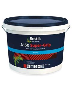 (C) BOSTIK 30811605 A150 SUPER-GRIP NON SLIP ACYLIC WALL TILE ADHESIVE 10 LITRE