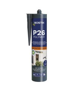 BOSTIK 30623015 PRO SEALANT P26 W/PROOF POLYMER WHITE 290ml