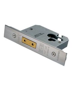 EDS5030SSS EURO PROFILE DEADLOCK 75MM SATIN STAINLESS STEEL