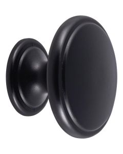 FTD524MB OXFORD KNOB MATT BLACK 38mm