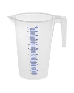 PLASTIC MEASURING JUG 2LTR