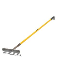 ROU68302 ROUGHNECK SHARP EDGE SOIL RAKE 14"