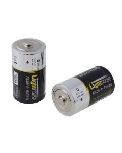 L/HBATD L/HOUSE  ALKALINE BATTERIES D-LR20 (2)