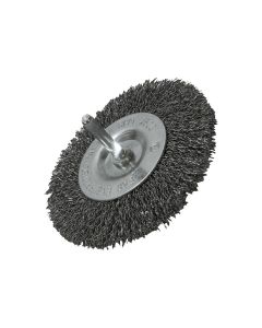 FAIWBS100C FAITHFULL WIRE BRUSH WHEEL 100MM X 6MM SHANK