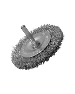 FAIWBS75C FAITHFULL WIRE BRUSH WHEEL 75MM X 6MM SHANK