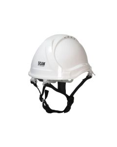 SCAN SHORT PEAK SAFETY HELMET WHITE