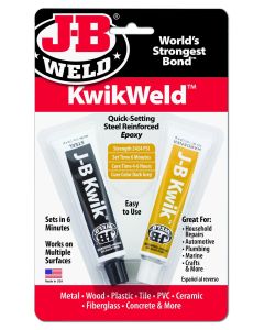 JB-WELD  KWIKWELD  EPOXY ADHESIVE