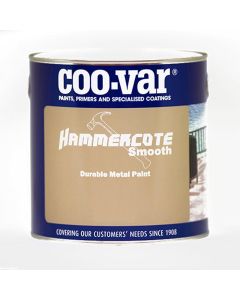 COOVAR HAMMERCOTE SMOOTH METAL PAINT RED 1LTR