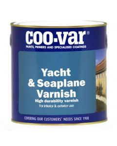 300/V601/23/C COOVAR HARD WEARING YACHT VARNISH EGGSHELL 500ML