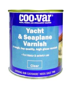 300/V601/23/D COOVAR HARD WEARING YACHT VARNISH EGGSHELL 1LTR