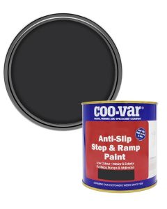 W460 ANTI-SLIP STEP AND RAMP PAINT 1LTR BLACK