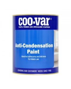 COOVAR ANTI CONDENSATION PAINT 1LTR WHITE