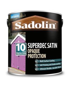 5097070 SADOLIN SUPERDEC SATIN  ANTHRACITE 2.5LTR