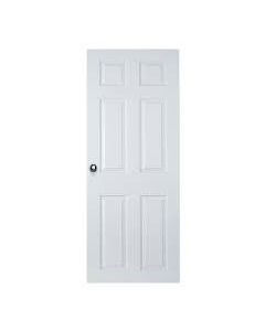 GRAINED 6 PANEL MOULDED FD30 FIRE DOOR 2'6" X 6'6" X 44MM - COLHH26