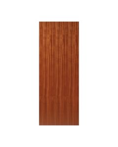 SAPELE OVER-VENEERED FD30 FIRE DOOR 2'6" X 6'6" X 44MM