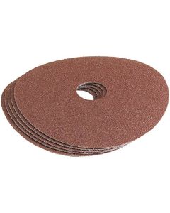 58618 DRAPER ALUM/OX SANDING DISC 115MM 80G (PK-5)