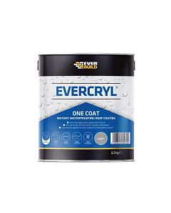 (C) EVERCRYL ONE COAT INSTANT WATERPROOFING ROOF COATING GREY 2.5KG