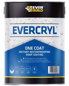 (C) EVERCRYL ONE COAT WATERPROOFING ROOF COATING GREY 5KG