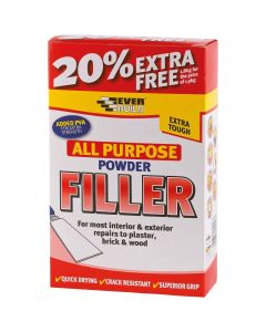 480443 EVERBUILD POWDER FILLER WITH 20% FREE 1.5KG